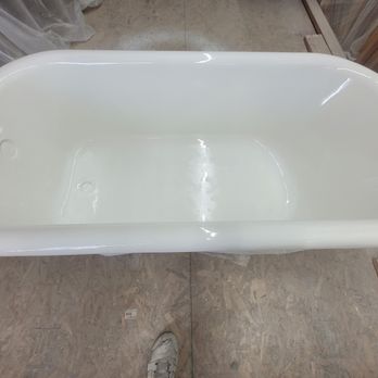 Restored bathroom sink